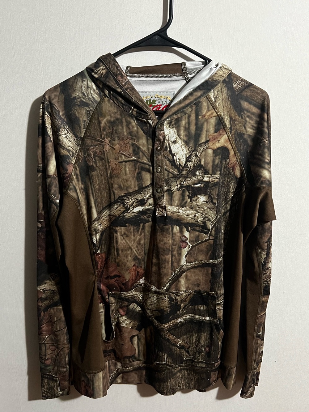 Camo Hooded Hunting Shirt